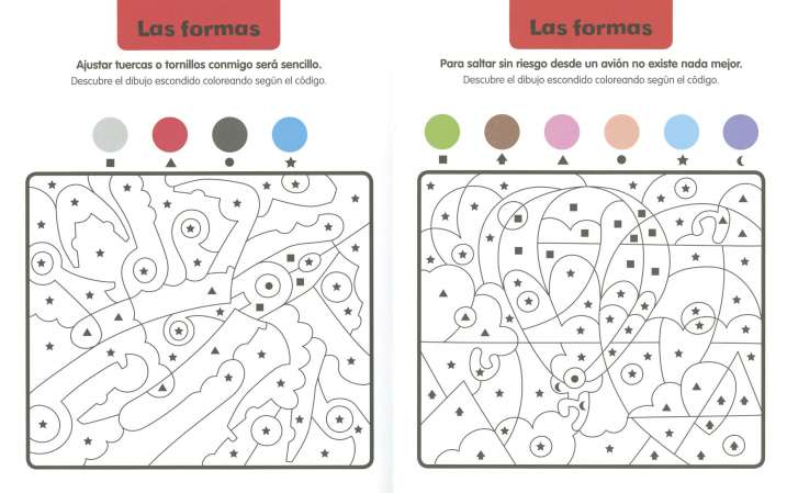 Colores mágicos 4 años