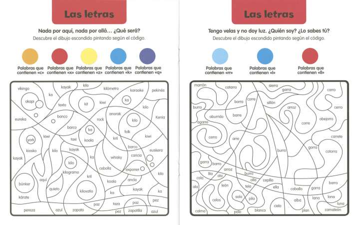 Colores mágicos 7 años