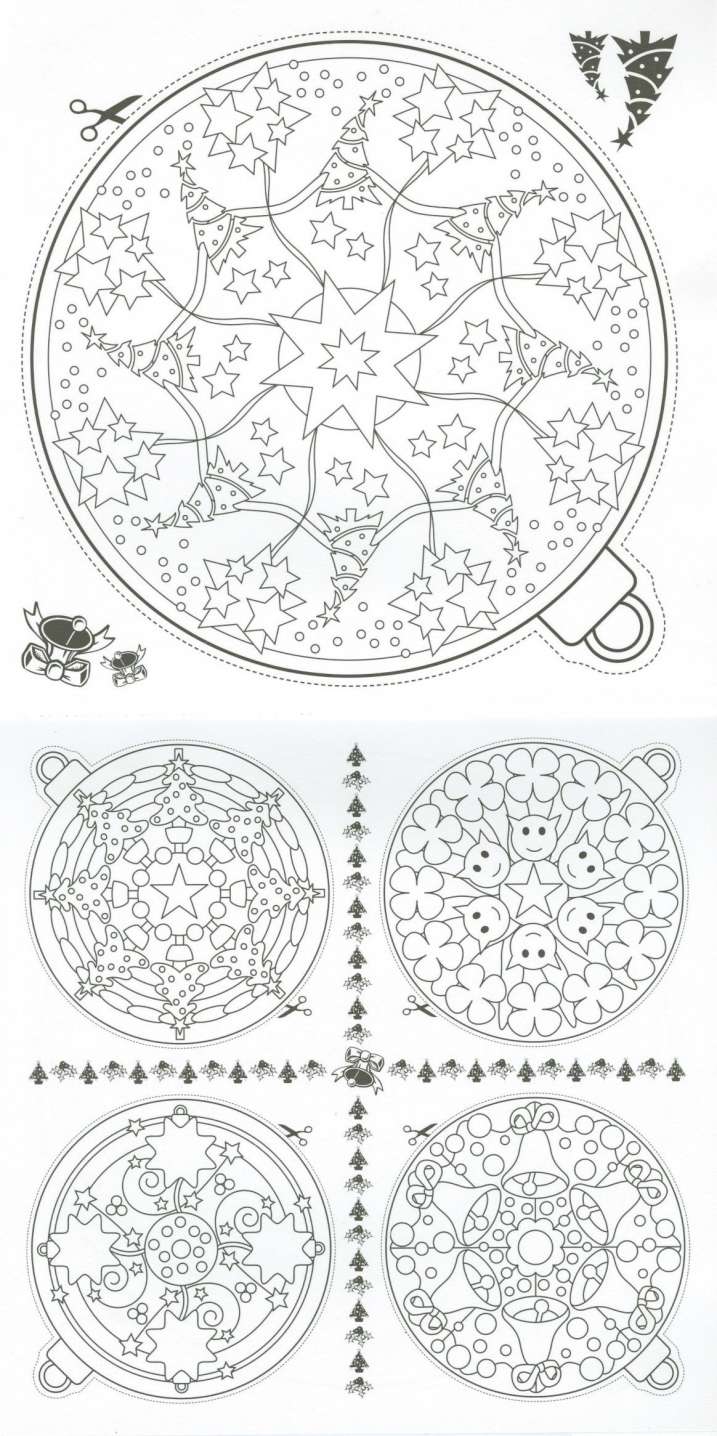 Mandalas navideños Mandalas navideños