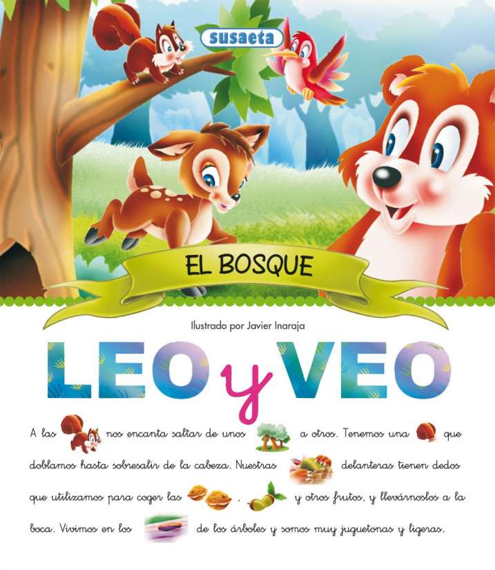 El bosque Editorial Susaeta Venta de libros infantiles, venta de