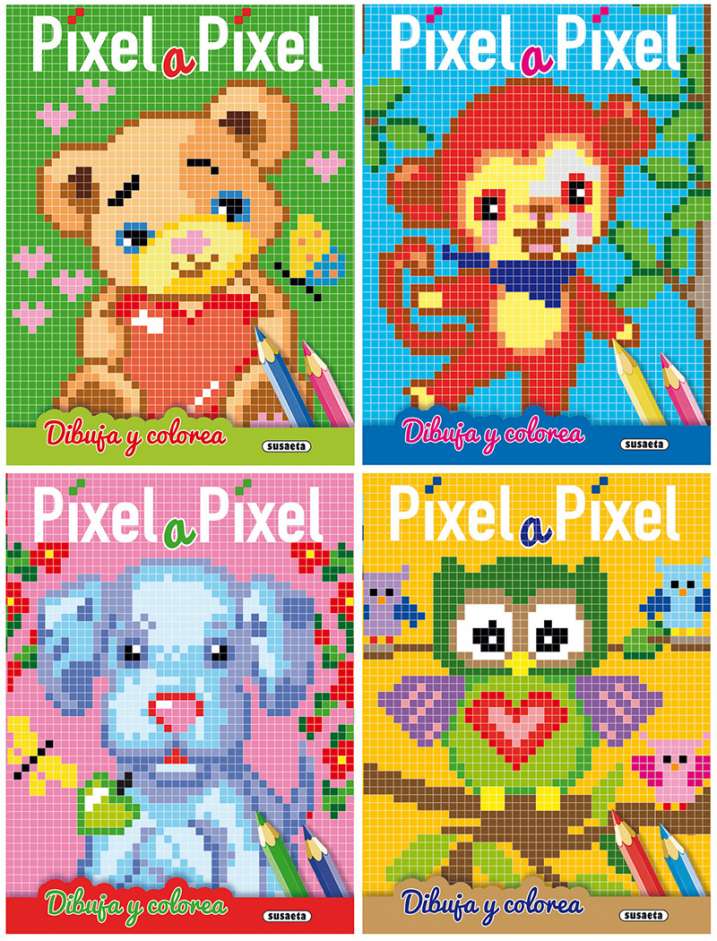 Píxel a píxel (4 títulos)