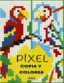 Pixel, copia y colorea