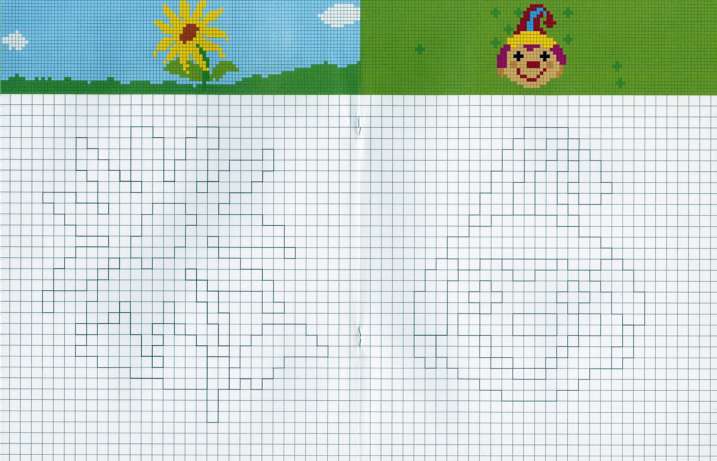 Pixel, copia y colorea