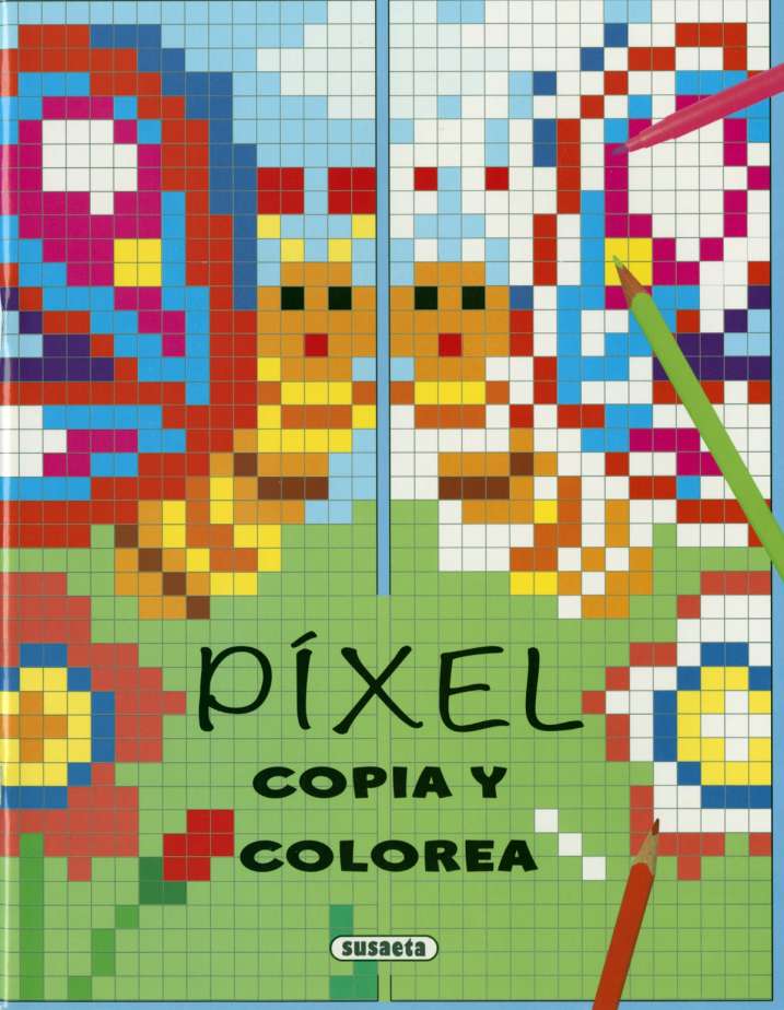 Píxel, copia y colorea