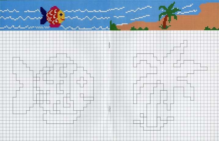 Píxel, copia y colorea