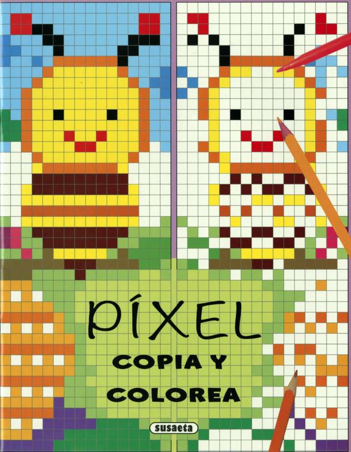 Píxel, copia y colorea