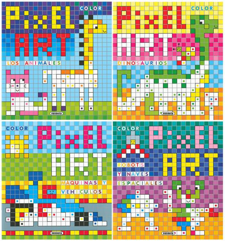 Pixel Art | Editorial Susaeta - Venta de libros infantiles, venta de