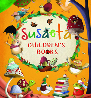 Catàleg Susaeta de llibres per a nens, en anglès.